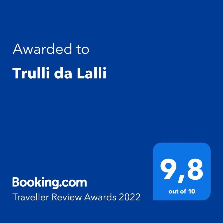 אוסטוני Trulli Da Lalli מראה חיצוני תמונה